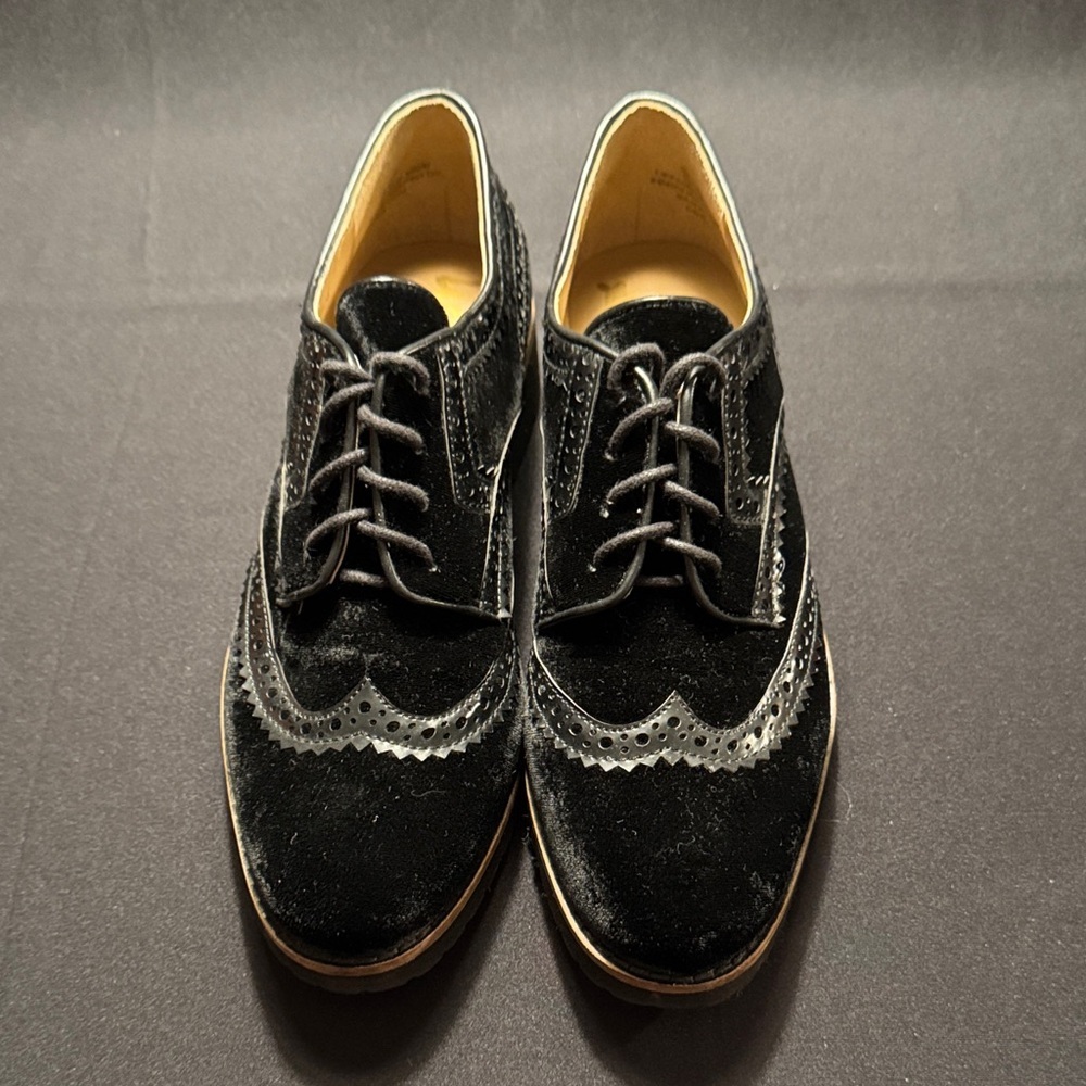 Sam Edelman Black Velvet Shoes - Women Size 6